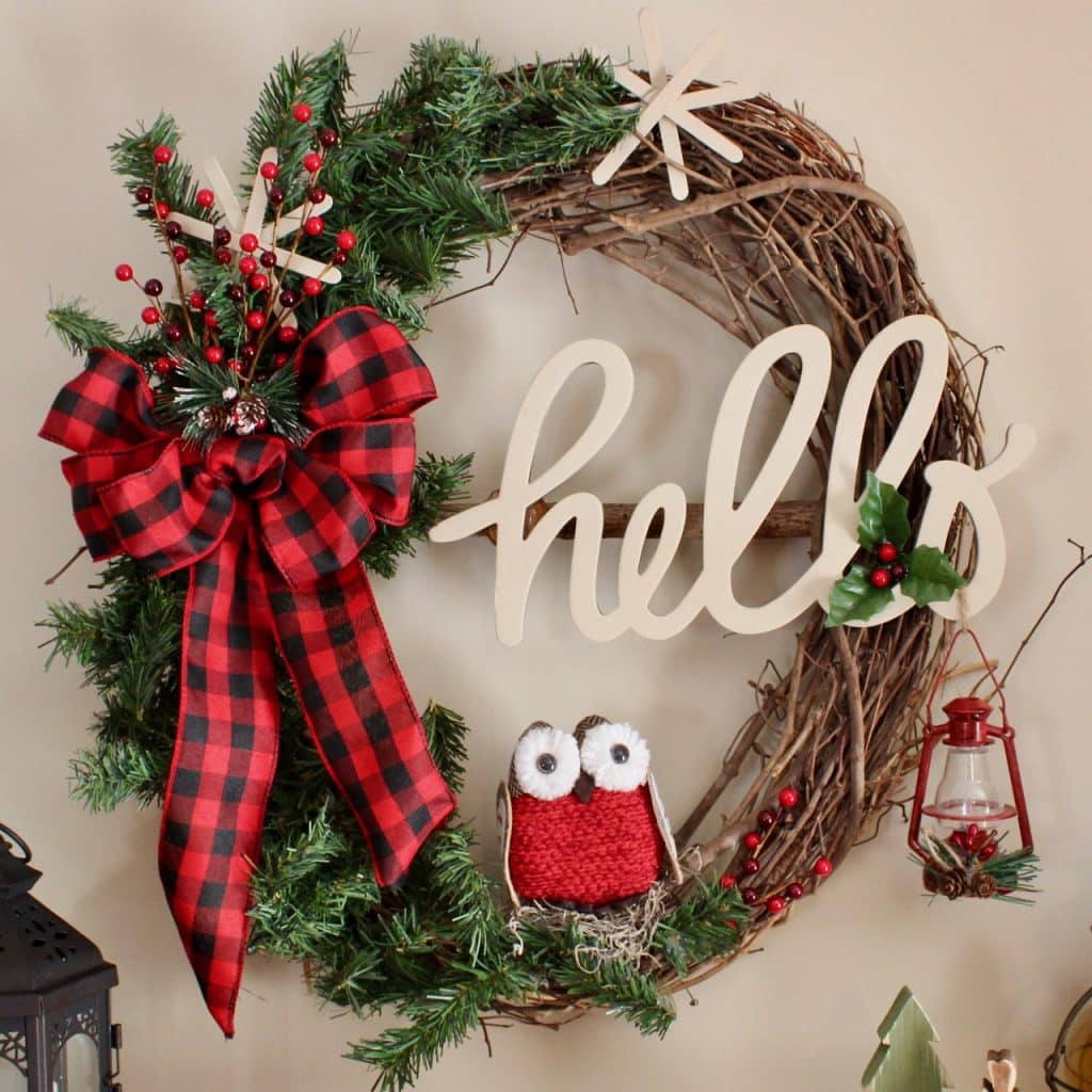 DIY Woodland Theme Christmas Decorations
