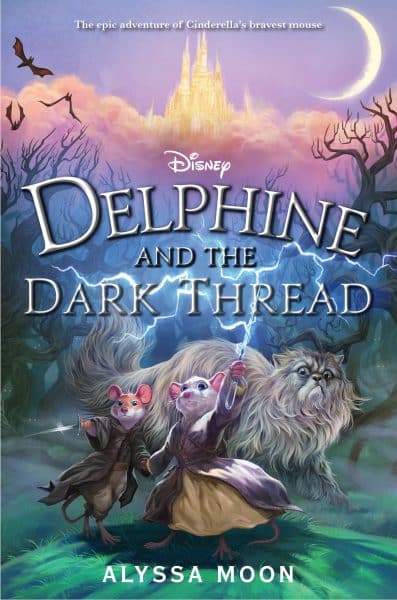 DELPHINE AND THE DARK THREAD COVER BOOK