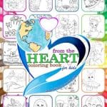 From the heart color book cover for charity front cover