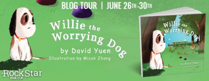 Willie the Worrying Dog book blog schedule