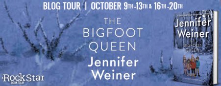 Bigfoot Queen book tour schedule banner