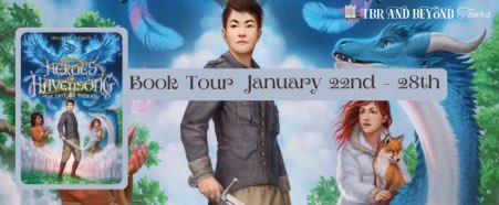 Heroes of Havensong book tour header and schedule