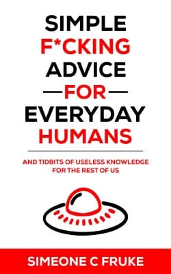 simple f*cking advice for everyday humans book cover