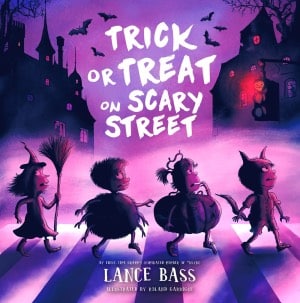 TRICK OR TREAT ON SCARY STREET book cover