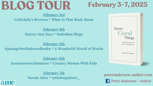 Damn Good Things book tour schedule